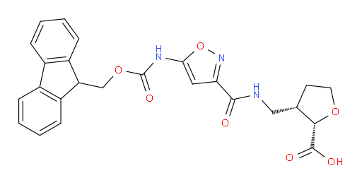 rac-(2R,3R)-3-({[5-({[(9H-fluoren-9-yl)methoxy]carbonyl}amino)-1,2-oxazol-3-yl]formamido}methyl)oxolane-2-carboxylic acid