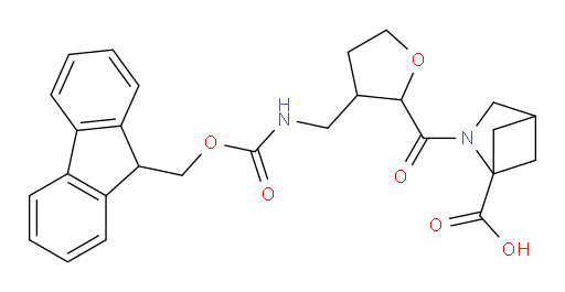 2-{3-[({[(9H-fluoren-9-yl)methoxy]carbonyl}amino)methyl]oxolane-2-carbonyl}-2-azabicyclo[2.1.1]hexane-1-carboxylic acid