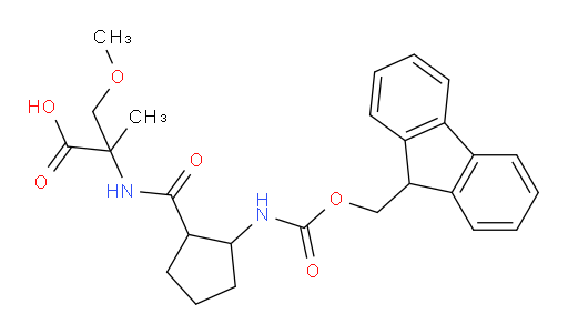 2-{[2-({[(9H-fluoren-9-yl)methoxy]carbonyl}amino)cyclopentyl]formamido}-3-methoxy-2-methylpropanoic acid
