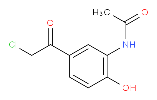N-[5-(2-chloroacetyl)-2-hydroxyphenyl]acetamide