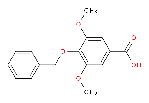 4-(benzyloxy)-3,5-dimethoxybenzoic acid