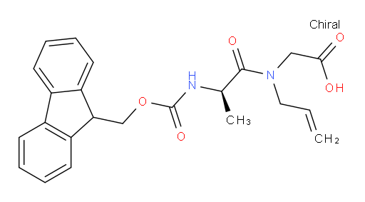 2-[(2R)-2-({[(9H-fluoren-9-yl)methoxy]carbonyl}amino)-N-(prop-2-en-1-yl)propanamido]acetic acid