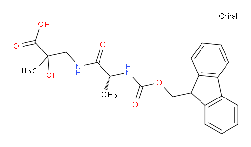 3-[(2R)-2-({[(9H-fluoren-9-yl)methoxy]carbonyl}amino)propanamido]-2-hydroxy-2-methylpropanoic acid