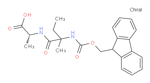 (2R)-2-[2-({[(9H-fluoren-9-yl)methoxy]carbonyl}amino)-2-methylbutanamido]propanoic acid