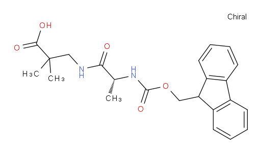 3-[(2R)-2-({[(9H-fluoren-9-yl)methoxy]carbonyl}amino)propanamido]-2,2-dimethylpropanoic acid