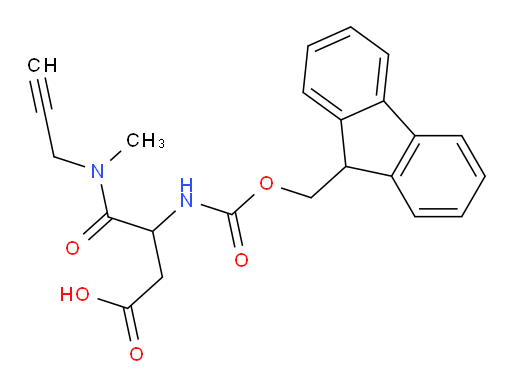 3-({[(9H-fluoren-9-yl)methoxy]carbonyl}amino)-3-[methyl(prop-2-yn-1-yl)carbamoyl]propanoic acid