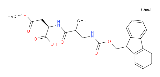 (2R)-2-[3-({[(9H-fluoren-9-yl)methoxy]carbonyl}amino)-2-methylpropanamido]-4-methoxy-4-oxobutanoic acid