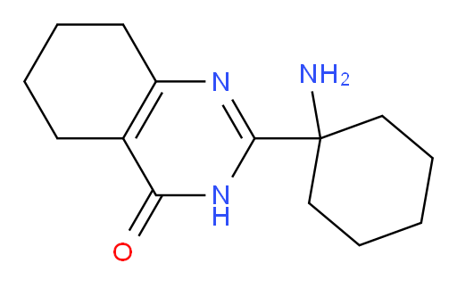 2-(1-aminocyclohexyl)-3,4,5,6,7,8-hexahydroquinazolin-4-one