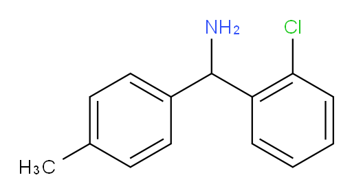 (2-chlorophenyl)(4-methylphenyl)methanamine