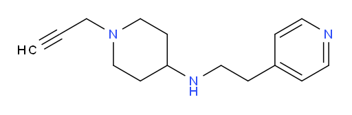1-(prop-2-yn-1-yl)-N-[2-(pyridin-4-yl)ethyl]piperidin-4-amine