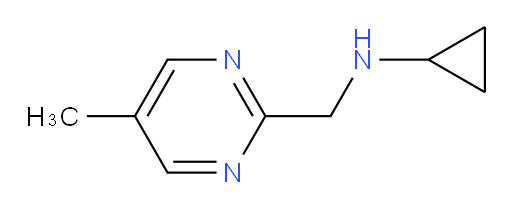 N-[(5-methylpyrimidin-2-yl)methyl]cyclopropanamine