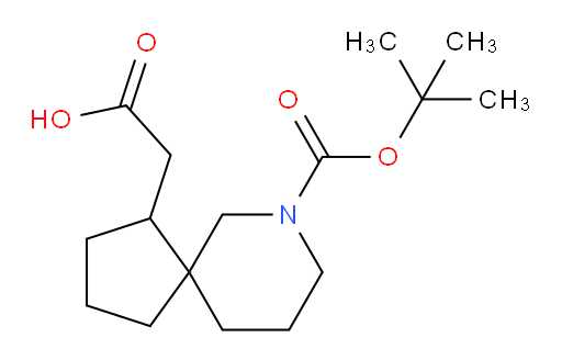 2-{7-[(tert-butoxy)carbonyl]-7-azaspiro[4.5]decan-1-yl}acetic acid