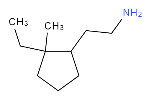 2-(2-ethyl-2-methylcyclopentyl)ethan-1-amine