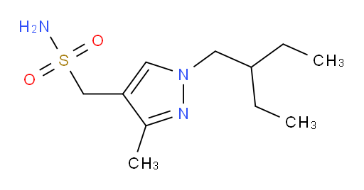 [1-(2-ethylbutyl)-3-methyl-1H-pyrazol-4-yl]methanesulfonamide