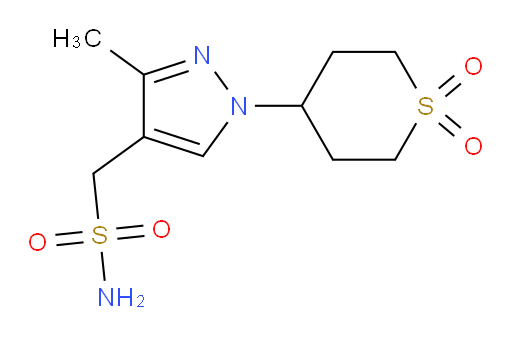 [1-(1,1-dioxo-1lambda6-thian-4-yl)-3-methyl-1H-pyrazol-4-yl]methanesulfonamide