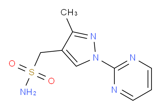 [3-methyl-1-(pyrimidin-2-yl)-1H-pyrazol-4-yl]methanesulfonamide