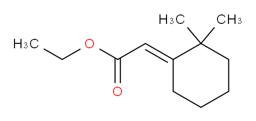 ethyl 2-[(1E)-2,2-dimethylcyclohexylidene]acetate