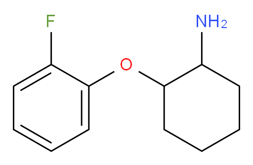 2-(2-fluorophenoxy)cyclohexan-1-amine