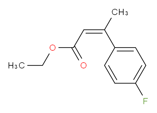 ethyl (2Z)-3-(4-fluorophenyl)but-2-enoate