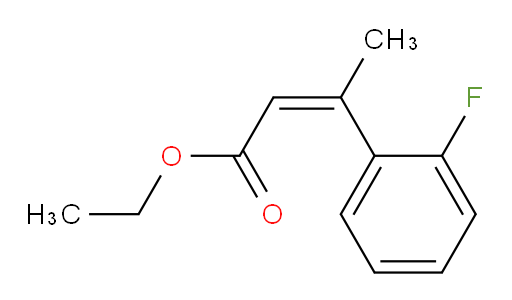ethyl (2Z)-3-(2-fluorophenyl)but-2-enoate