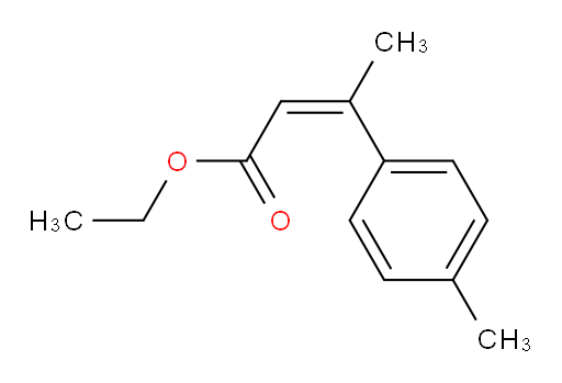ethyl (2Z)-3-(4-methylphenyl)but-2-enoate