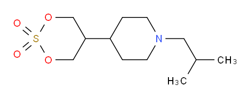 5-[1-(2-methylpropyl)piperidin-4-yl]-1,3,2lambda6-dioxathiane-2,2-dione