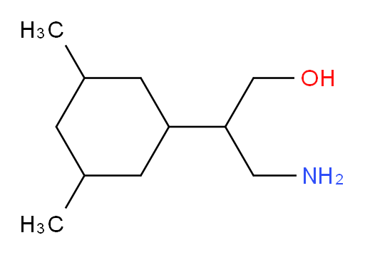 3-amino-2-(3,5-dimethylcyclohexyl)propan-1-ol
