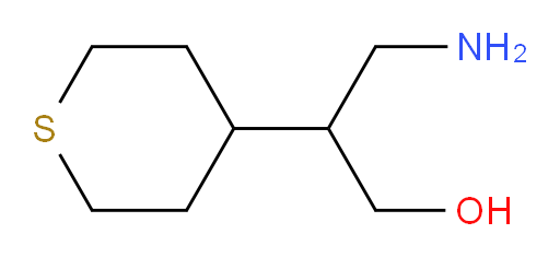 3-amino-2-(thian-4-yl)propan-1-ol