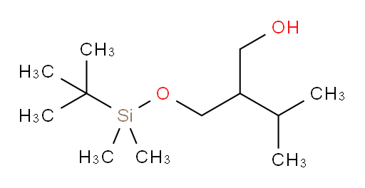 2-{[(tert-butyldimethylsilyl)oxy]methyl}-3-methylbutan-1-ol