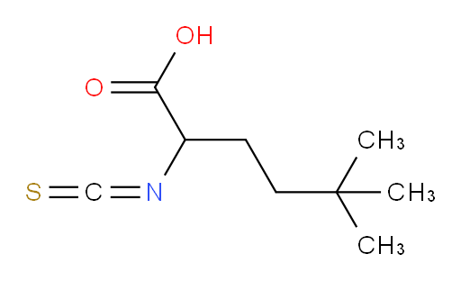 2-isothiocyanato-5,5-dimethylhexanoic acid
