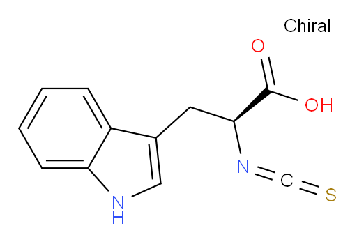 (2S)-3-(1H-indol-3-yl)-2-isothiocyanatopropanoic acid
