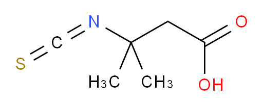 3-isothiocyanato-3-methylbutanoic acid