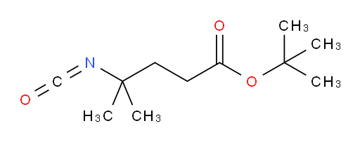 tert-butyl 4-isocyanato-4-methylpentanoate