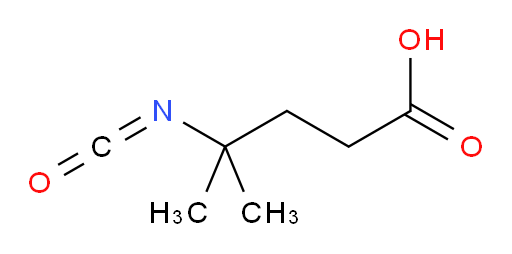 4-isocyanato-4-methylpentanoic acid