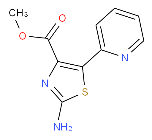 methyl 2-amino-5-(pyridin-2-yl)-1,3-thiazole-4-carboxylate