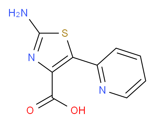 2-amino-5-(pyridin-2-yl)-1,3-thiazole-4-carboxylic acid