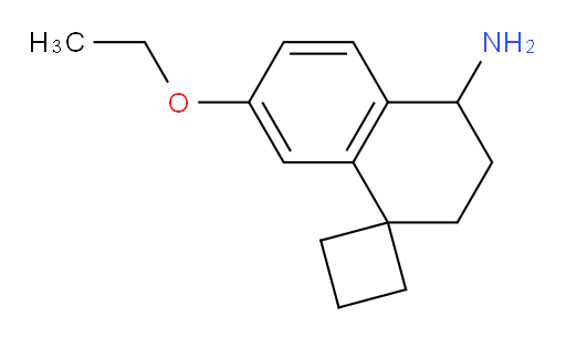 7'-ethoxy-3',4'-dihydro-2'H-spiro[cyclobutane-1,1'-naphthalene]-4'-amine