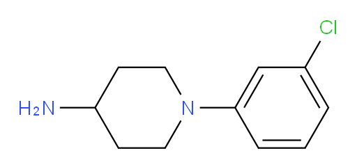 1-(3-chlorophenyl)piperidin-4-amine