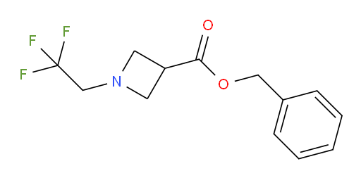 benzyl 1-(2,2,2-trifluoroethyl)azetidine-3-carboxylate