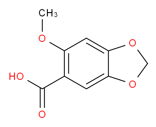6-methoxy-1,3-dioxaindane-5-carboxylic acid
