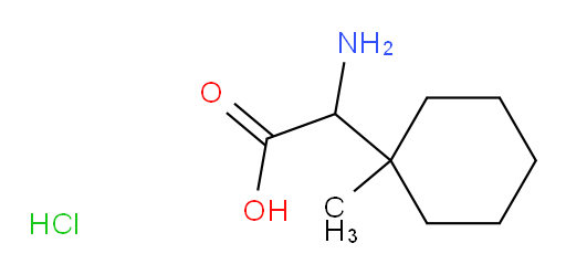 2-amino-2-(1-methylcyclohexyl)acetic acid hydrochloride