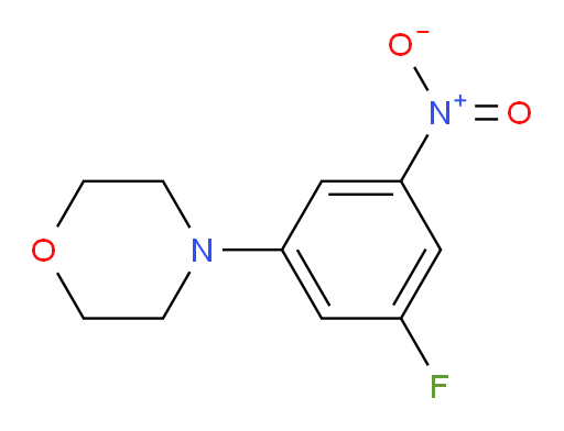 4-(3-fluoro-5-nitrophenyl)morpholine
