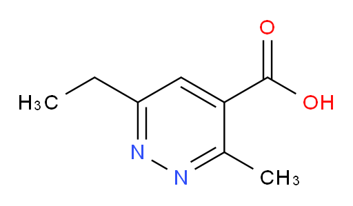 6-ethyl-3-methylpyridazine-4-carboxylic acid
