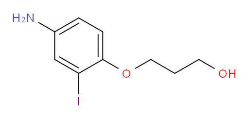 3-(4-amino-2-iodophenoxy)propan-1-ol
