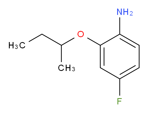 2-(butan-2-yloxy)-4-fluoroaniline