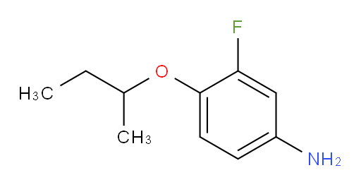 4-(butan-2-yloxy)-3-fluoroaniline