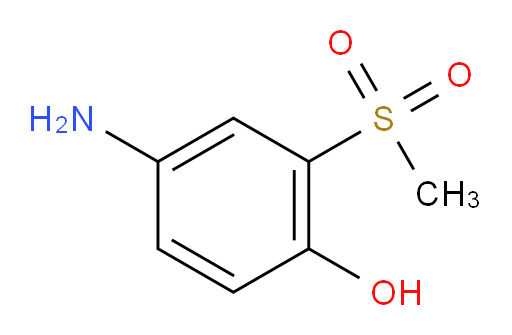 4-amino-2-methanesulfonylphenol
