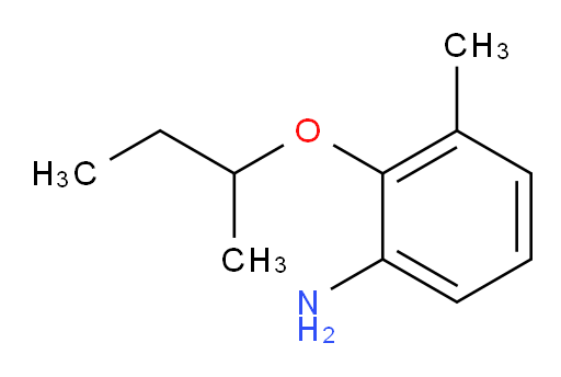 2-(butan-2-yloxy)-3-methylaniline