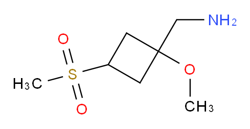 (3-methanesulfonyl-1-methoxycyclobutyl)methanamine