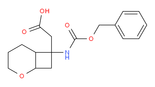 2-(7-{[(benzyloxy)carbonyl]amino}-2-oxabicyclo[4.2.0]octan-7-yl)acetic acid